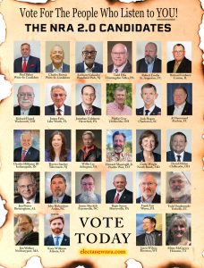 Make Your Vote Count. Make A Difference! NRA 2.0